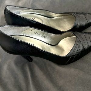 Black high heels ANDREA  have never been worn